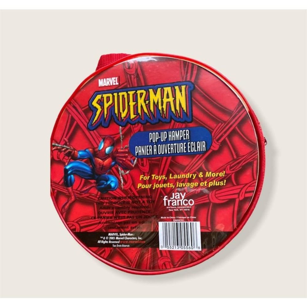 Marvel | Toys | Marvel Spiderman Popup Hamper Laundry Basket Bag | Poshmark